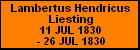 Lambertus Hendricus Liesting