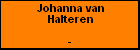 Johanna van Halteren