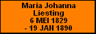 Maria Johanna Liesting