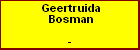 Geertruida Bosman