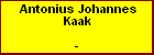 Antonius Johannes Kaak