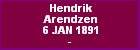 Hendrik Arendzen