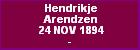 Hendrikje Arendzen
