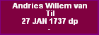 Andries Willem van Til