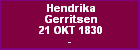 Hendrika Gerritsen