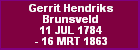 Gerrit Hendriks Brunsveld