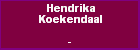 Hendrika Koekendaal
