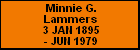 Minnie G. Lammers