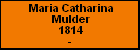 Maria Catharina Mulder