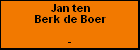 Jan ten Berk de Boer