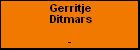 Gerritje Ditmars