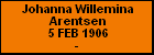 Johanna Willemina Arentsen
