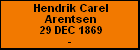 Hendrik Carel Arentsen