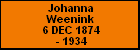 Johanna Weenink
