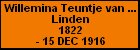 Willemina Teuntje van der Linden