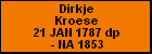 Dirkje Kroese