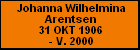Johanna Wilhelmina Arentsen
