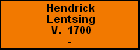 Hendrick Lentsing