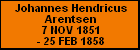 Johannes Hendricus Arentsen
