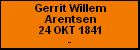 Gerrit Willem Arentsen