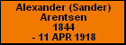 Alexander (Sander) Arentsen