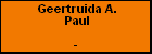 Geertruida A. Paul