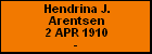 Hendrina J. Arentsen