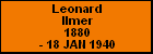 Leonard Ilmer