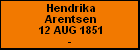 Hendrika Arentsen
