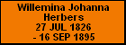 Willemina Johanna Herbers
