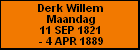 Derk Willem Maandag