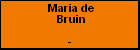 Maria de Bruin