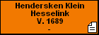 Hendersken Klein Hesselink