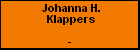 Johanna H. Klappers