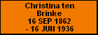 Christina ten Brinke