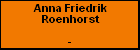 Anna Friedrik Roenhorst