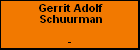Gerrit Adolf Schuurman