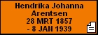 Hendrika Johanna Arentsen