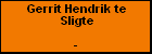 Gerrit Hendrik te Sligte