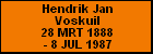 Hendrik Jan Voskuil