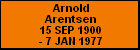 Arnold Arentsen