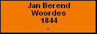 Jan Berend Woordes