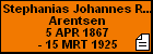 Stephanias Johannes Roelof Arentsen