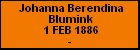 Johanna Berendina Blumink