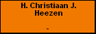 H. Christiaan J. Heezen