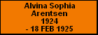Alvina Sophia Arentsen