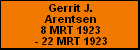 Gerrit J. Arentsen