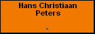 Hans Christiaan Peters