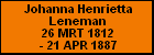 Johanna Henrietta Leneman