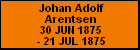 Johan Adolf Arentsen